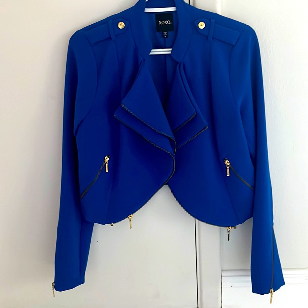 (NEVER WORN) Blue blazer jacket